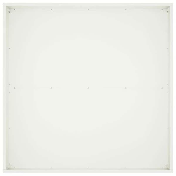 Maison Exclusive - Trädgårdskrukor 2 st Vit 80 x 80 x 40 cm