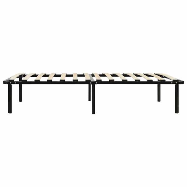 Sengestel - Eksklusiv Hus - Sort - Metal - 90x200 cm svart