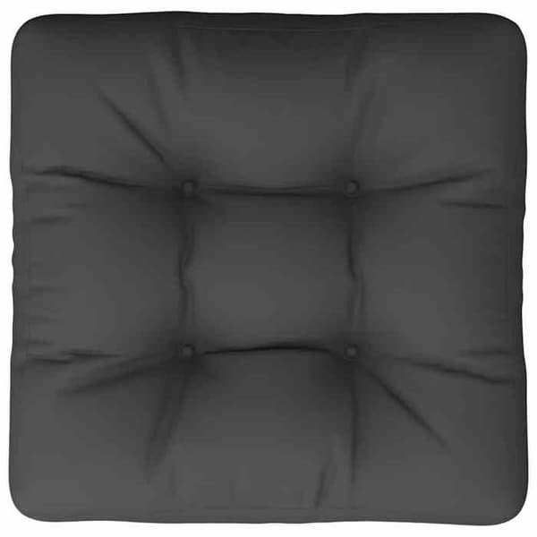 Maison Exclusive - Sort palle pude 50x50x12 cm stof