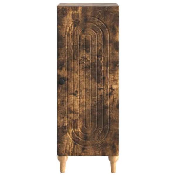 Maison Exclusive - Buffé Ek rökig 33 x 34,5 x 90 cm Ingenjörsträ