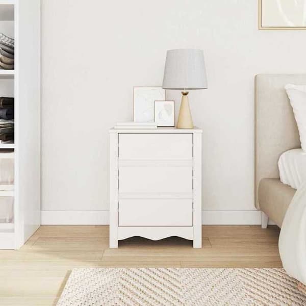 Soffbord - EXKLUSIV HEM - Drammen - Vit - Massivt trä - 45x35x56 cm Vit