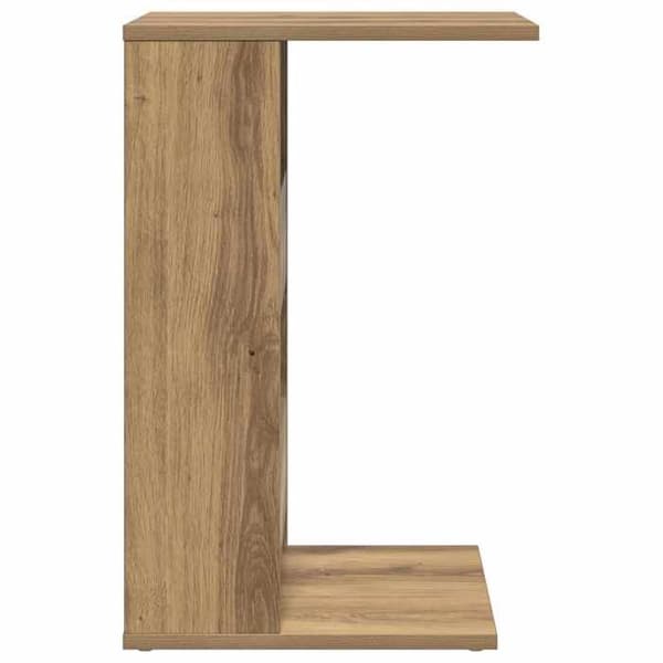 Sidebord - MAISON EXCLUSIVE - Håndlavet eg - Spånplader - 40 x 35 x 60,5 cm - Moderne
