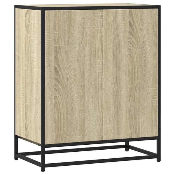 Maison Exclusive - Buffé ek sonoma 62x35x76 cm ingenjörsträ