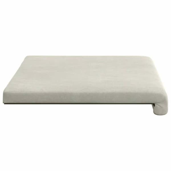 Maison Exclusive - Bänk Kudde Sammet Kräm Djup 35 cm Grädde