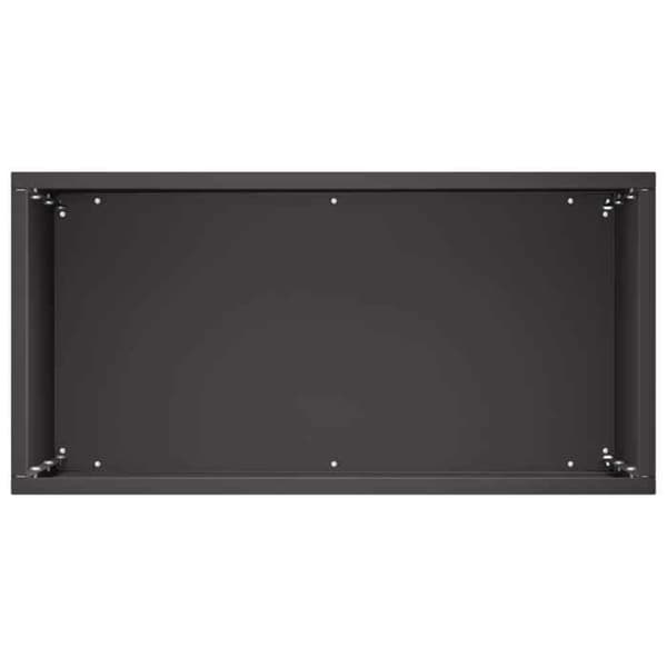 Maison Exclusive - Havekrukke Sort 40 x 20 x 50 cm Koldvalset stål