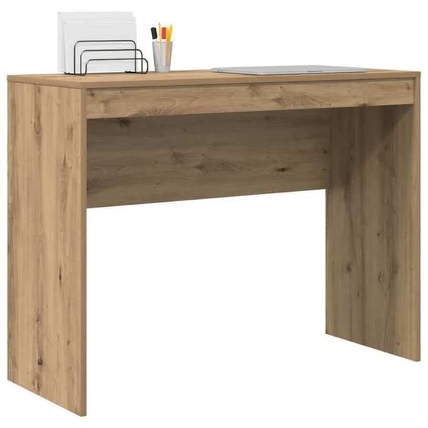 Maison Exclusive - Håndlavet egetræskontor 100 x 40 x 76 cm
