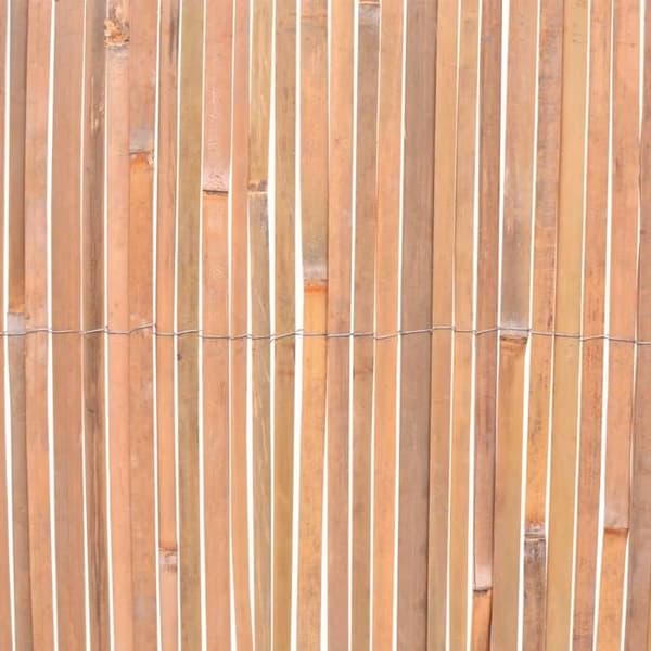 Bambuzza - EXKLUSIVT HUS - 100x600 cm - Höjd 1 m - Bredd 6 m - Brun