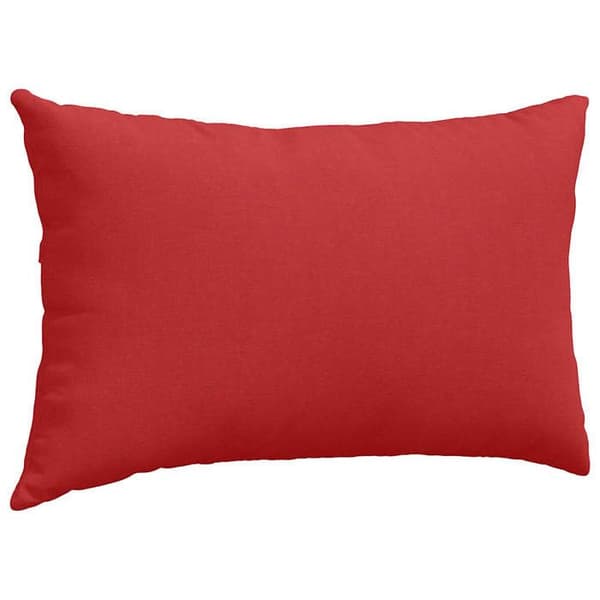Soffkuddar - EXKLUSIVT HEM - Paket 2 - Röd - 50 x 30 cm rektangulär - Dragkedja, polyesterfyllning Röd