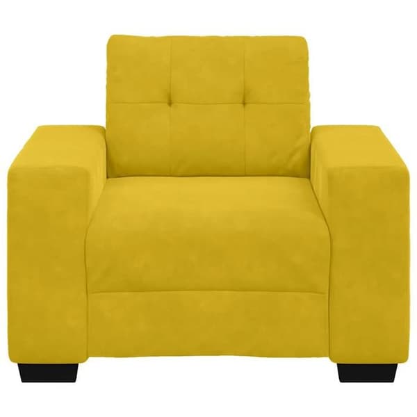 Maison Exclusive - Gul sofa stol 100x78x80 cm velour