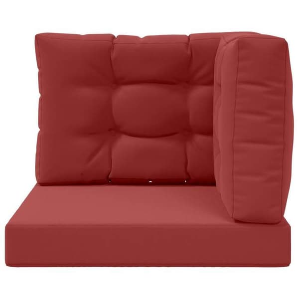 Maison Exclusive - Udendørs sofa pude Polyester Bordeaux 60 x 60 cm Bordeaux
