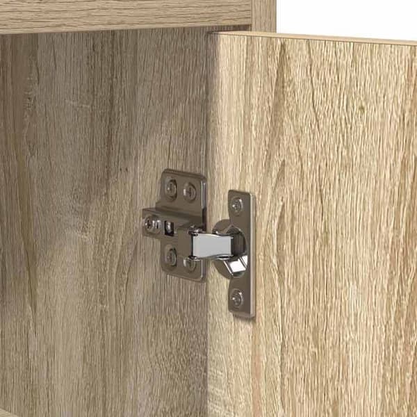 Maison Exclusive - Sängbord 2 st Ek Sonoma 40 x 30 x 60 cm