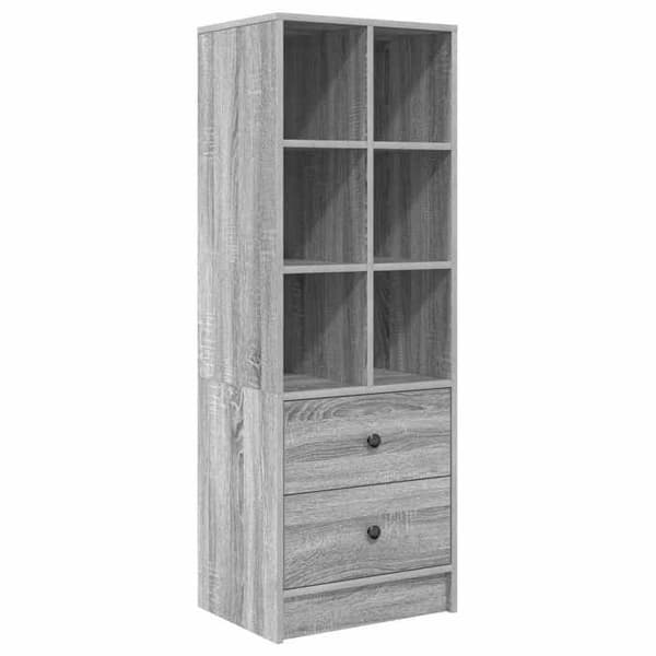 Maison Exclusive - Harmaa Sonoma -toimisto 115,5 x 50 x 127 cm 2 kpl