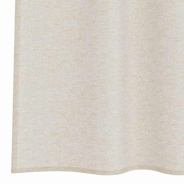 Maison Exclusive - Gardin i Voile 2 st Sandfärg 245 x 140 cm Polyester Sand
