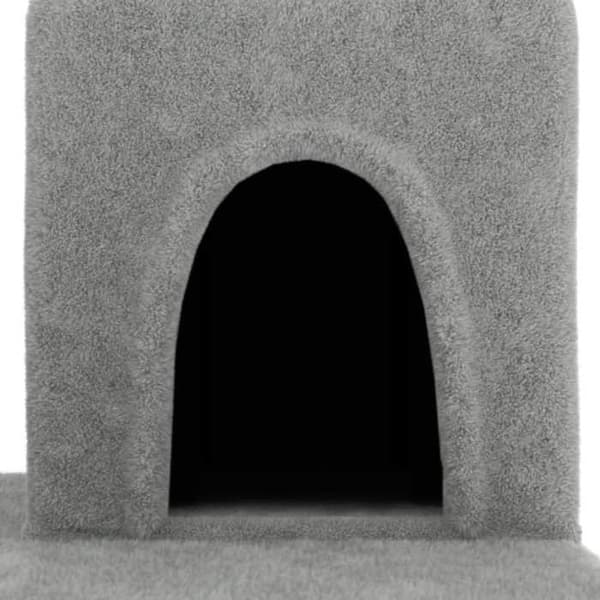 Maison Exclusive - Kattekradsetræ med sisal kløer Lys grå 154 cm Ljusgrått