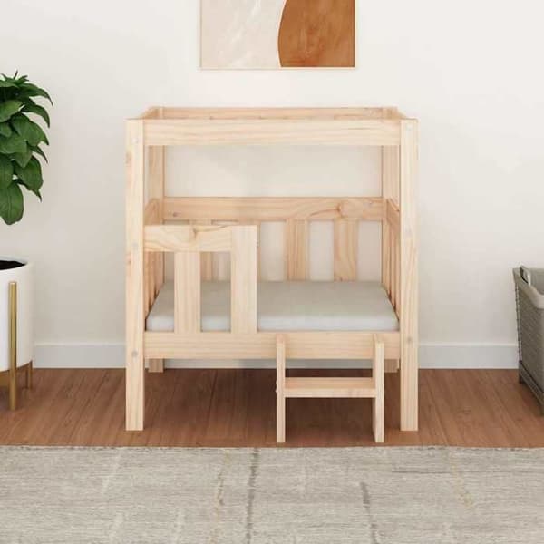 Maison Exclusive - Hundsäng 65,5x50,5x70 cm Solid furu