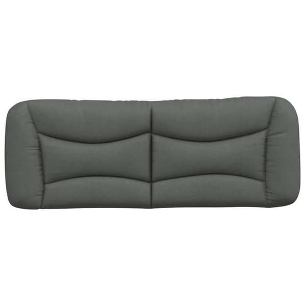 Päätytyyny - MAISON EXCLUSIVE - Hvar - Tummanharmaa - 120 cm - Polypropeenikuitutäyte mörkgrå