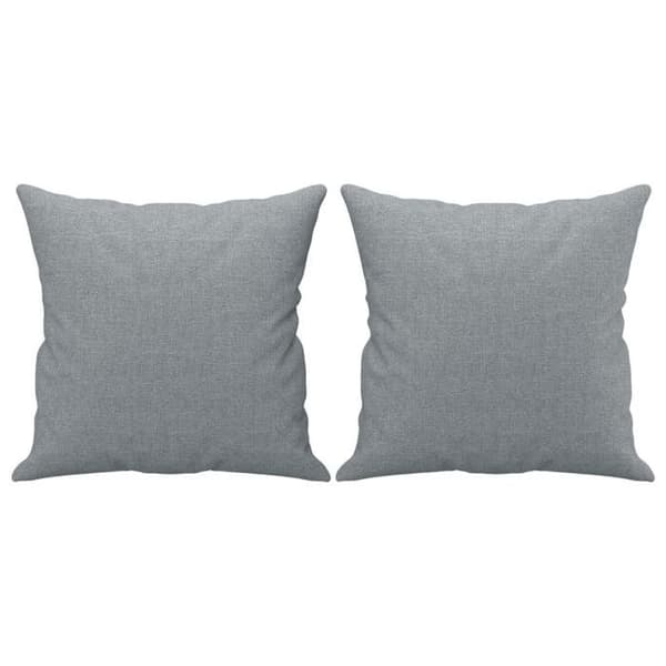 Soffa 2 platser - Maison Exclusive - Ljusgrå - Tyg 100% polyester - Metallstruktur ljusgrått