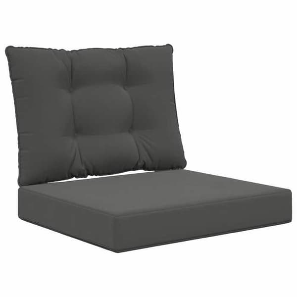 Maison Exclusive - Utomhussoffkudde Polyester Antracit 60 x 50,5 cm antracit