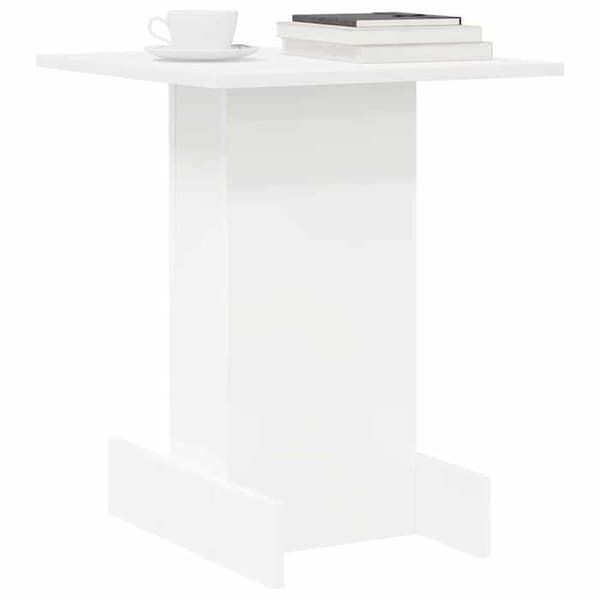 Maison Exclusive - Sidobord Vit 44,5 x 45 x 55 cm Ingenjörsträ