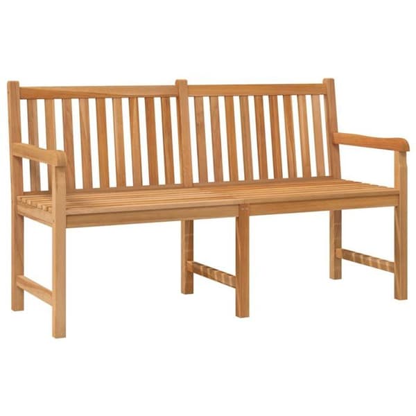Maison Exclusive - Bänk för trädgård 150 cm Solid teakträ