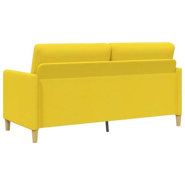 Maison Exclusive - Sofa med opbevaring 2 stk Lys gul Polyester