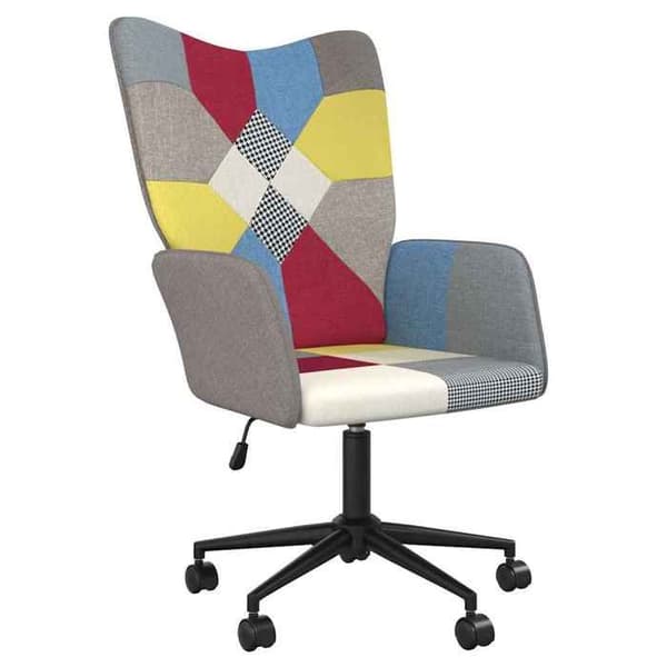 Maison Exclusive - Patchwork-kangas rentoutumistuoli