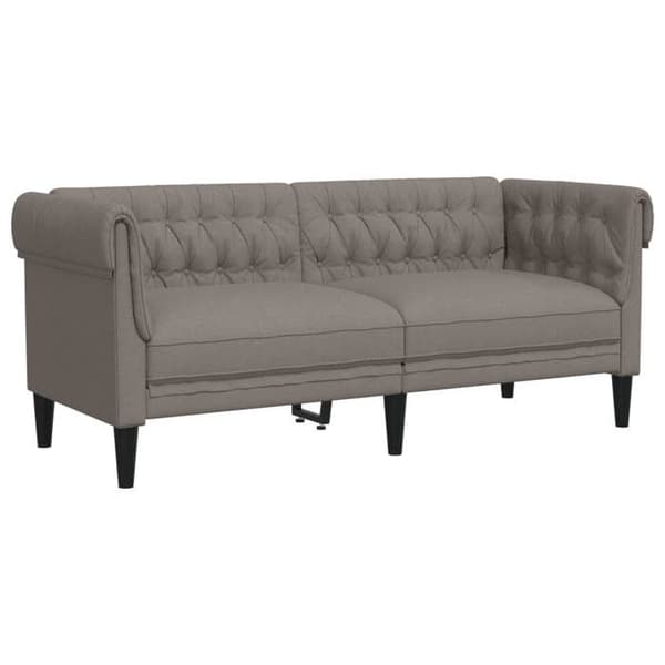 Maison Exclusive - 2 kpl taupe kangassohvasetti