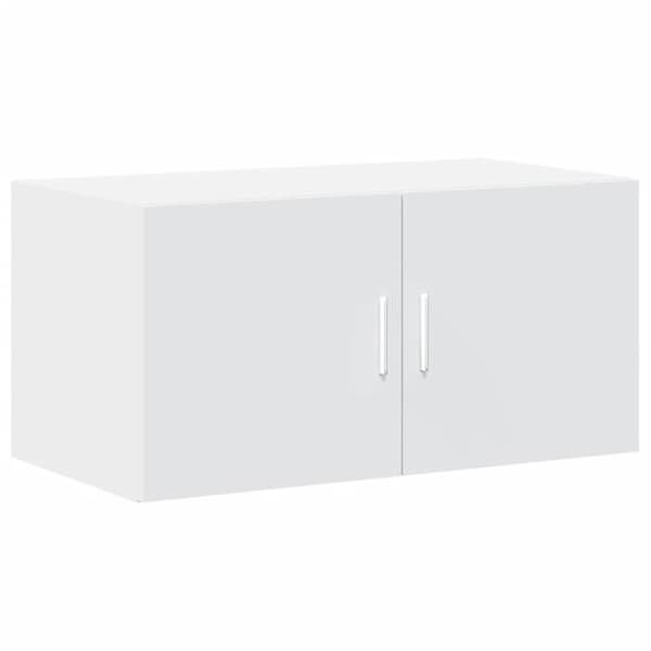 Maison Exclusive - Väggskåp vit 80x42,5x40 cm ingenjörsträ
