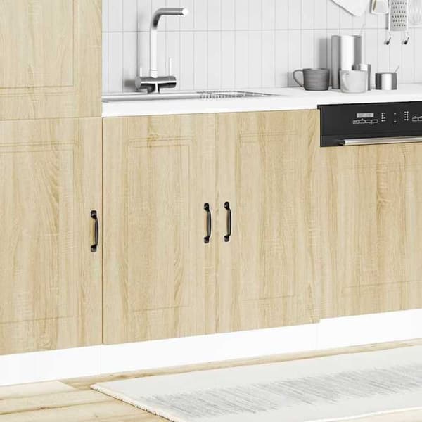 Maison Exclusive - Lavt skab til vask Kalmar egetræ sonoma ingeniørtræ