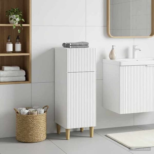 Maison Exclusive - Förvaringsmöbel för Badrum ARNHEM Vit Vit