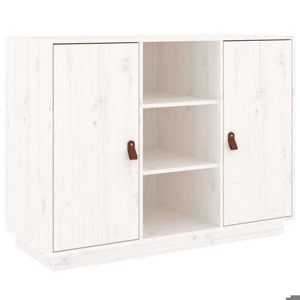 Maison Exclusive - Buffé Vit 100x40x75 cm Massivt furu