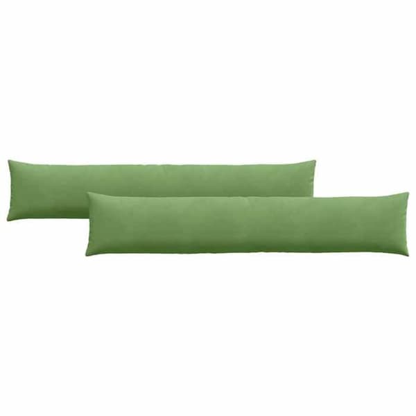 Maison Exclusive - Soffkuddar 2 st Ljusgrön 200 x 40 cm Ljusgrön