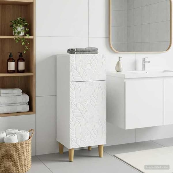 Maison Exclusive - Förvaringsmöbel för Badrum DELFT Vit Vit
