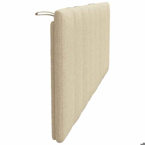 Maison Exclusive - Hanko-tyynynpäällinen, kerma, 140 cm, kangas Grädde