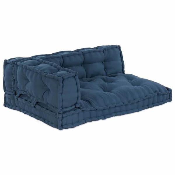 Maison Exclusive - Sohvatyyny 3 kpl Indigo-kankaalla Indigo