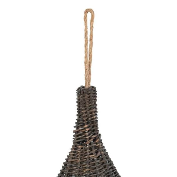 Maison Exclusive - Kattkorg med grå kudde 40x60 cm Naturlig pil grå
