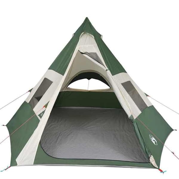 Maison Exclusive - Vihreä vedenpitävä tipi-teltta 7 hengelle