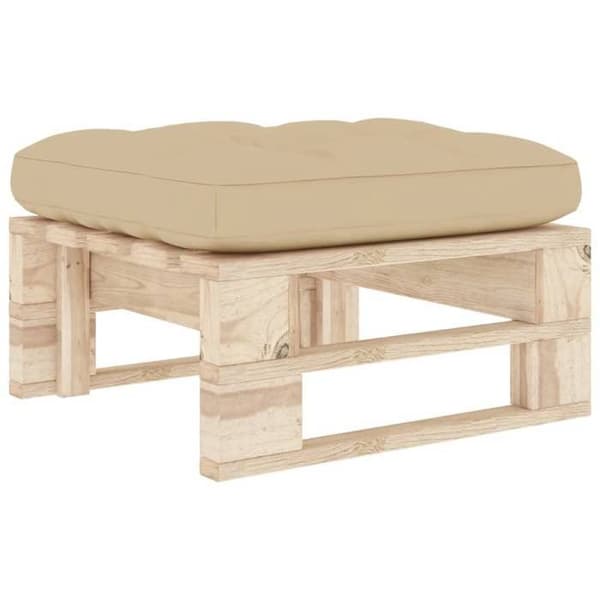 Maison Exclusive - Utepuff i tryckimpregnerad furu