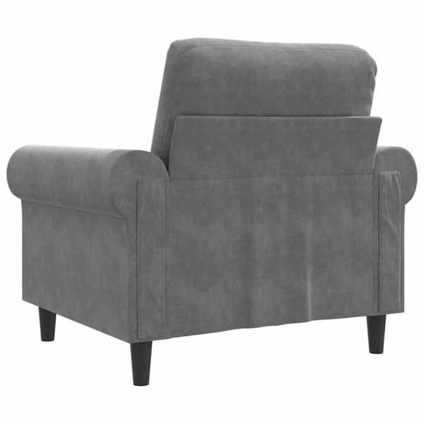 Maison Exclusive - Mörkgrå Fåtölj 60 cm Sammet