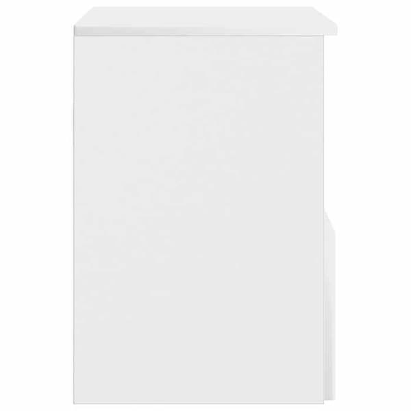 Maison Exclusive - Badeværelsesskab Hvid glans 30 x 44,5 x 50 cm