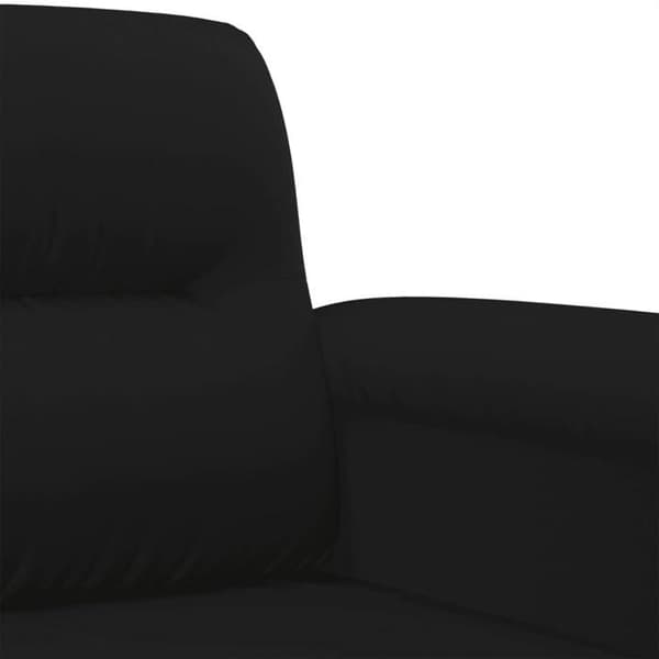 Maison Exclusive - Sæt af 3 sofaer med sorte puder i mikrofiberstof