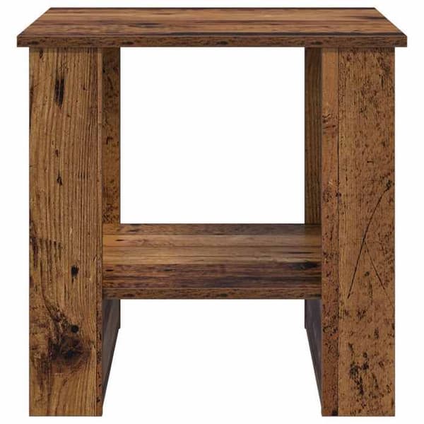 Bord - EKSKLUSIV HUS - Gammel træ - Ingeniørtræ - Rektangulær 51x50x50 cm - Brun