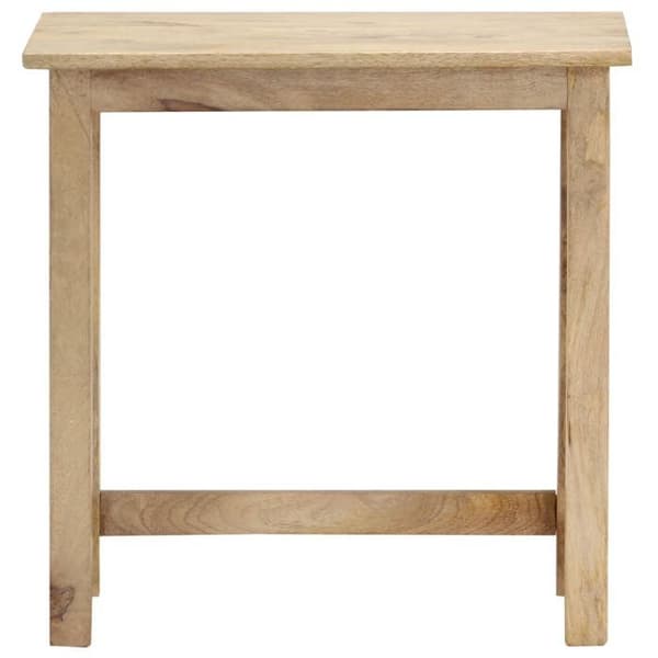 Maison Exclusive - 3-delars sidobord i solid mangoträ