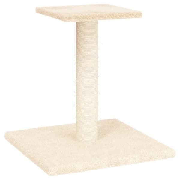 Maison Exclusive - Kattträd med plattform i krämfärg 38 cm Grädde