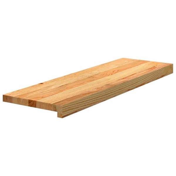Trappe - EKSKLUSIV HUS - 2 stk - Massivt egetræ - 80x25x2 cm - Lys brun ljusbrun