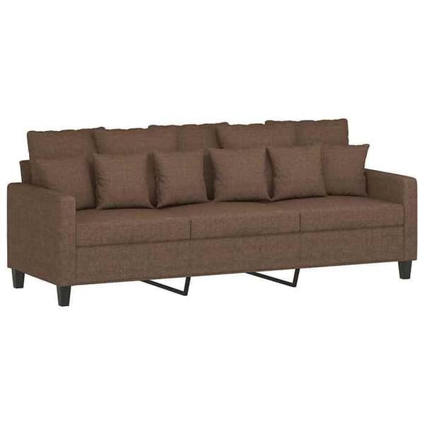 Maison Exclusive - 3-personers Sofa Brun 180 cm Stof