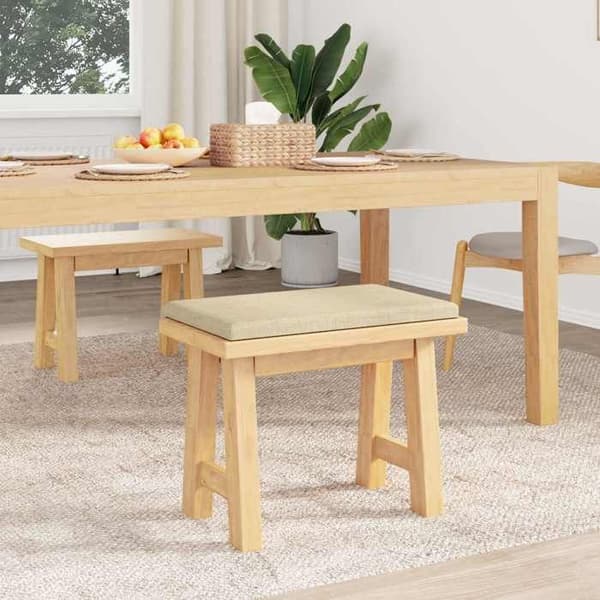 Maison Exclusive - Penkkityyny Kermanvärinen Syvyys 35 cm Grädde