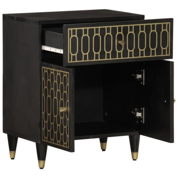 Maison Exclusive - Natbord 50x33x60 cm massiv mango træ