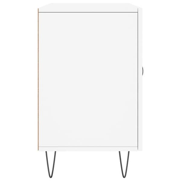 Maison Exclusive - Hvidt buffet 100x36x60 cm ingeniørtræ Vit