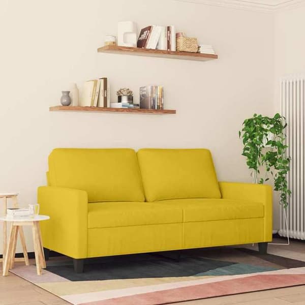 Maison Exclusive - Soffa 2-sits Gul 140 cm Sammet